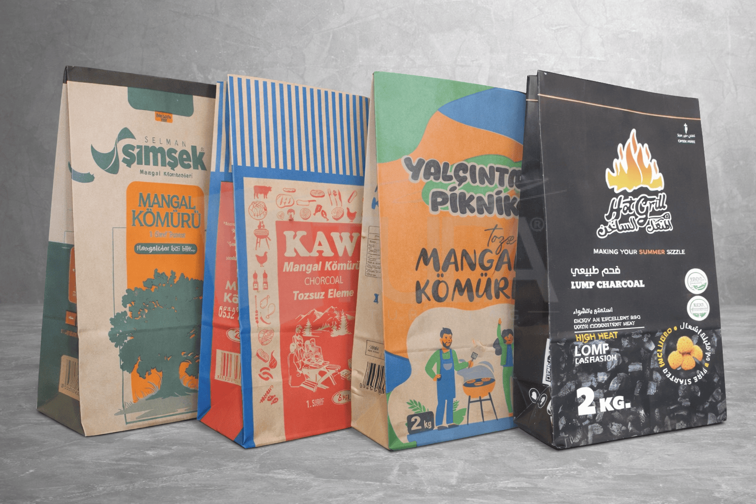 23x33x12 Mangal Kömür Torba 1.5 KG